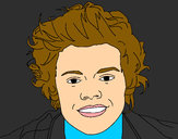 Dibujo Retrato de Harry Styles pintado por eldymar 