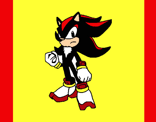 Dibujo Sonic pintado por peterg