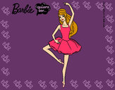 Dibujo Barbie bailarina de ballet pintado por katherin12