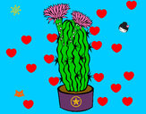 Dibujo Cactus con flores pintado por nayelli10