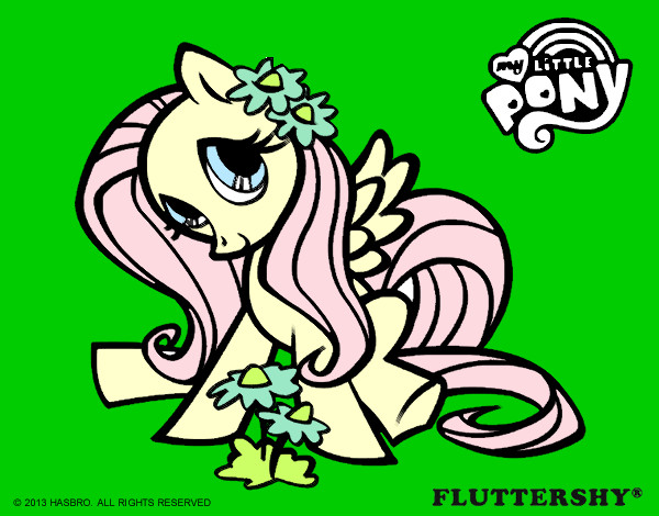 Dibujo Fluttershy pintado por LAPROGAMER