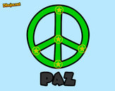 Dibujo Círculo de la paz pintado por Gaby13