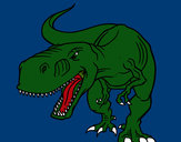 Dibujo Dinosaurio enfadado pintado por josemaria1