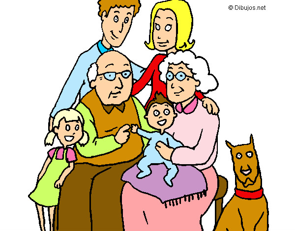Dibujo Familia pintado por Mirly