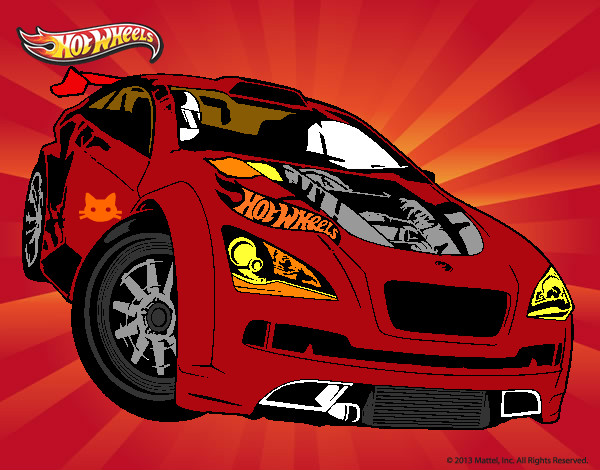 Dibujo Hot Wheels Megane Trophy pintado por itzel456