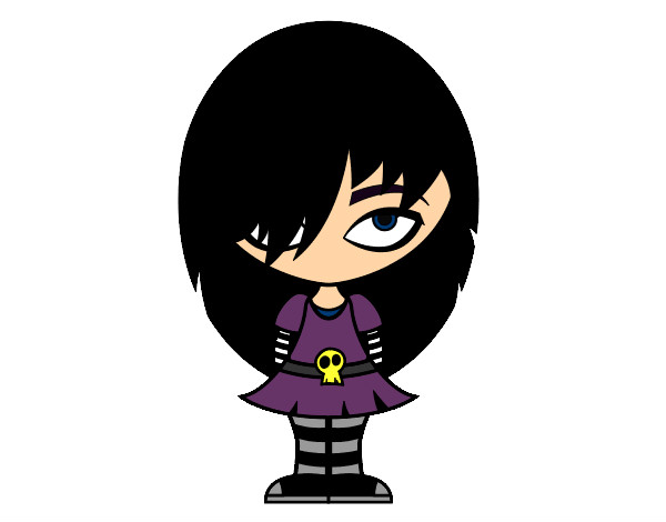 Dibujo Look Emo pintado por janevsjeff