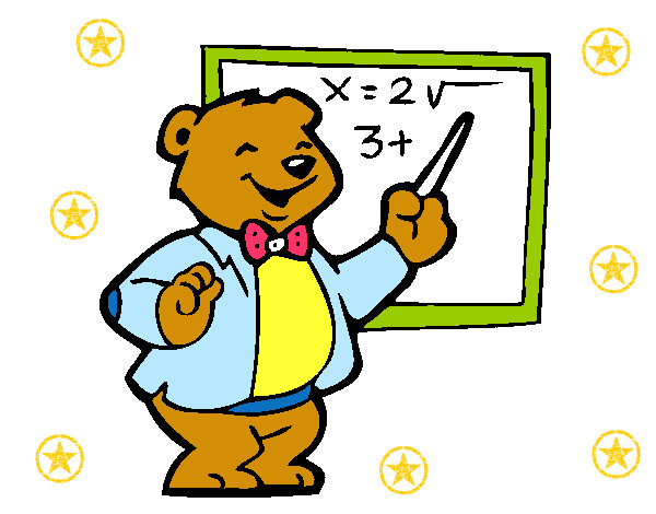 Dibujo Profesor oso pintado por ISAANGELES