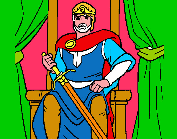 Dibujo Caballero rey pintado por CLEOPATRA4