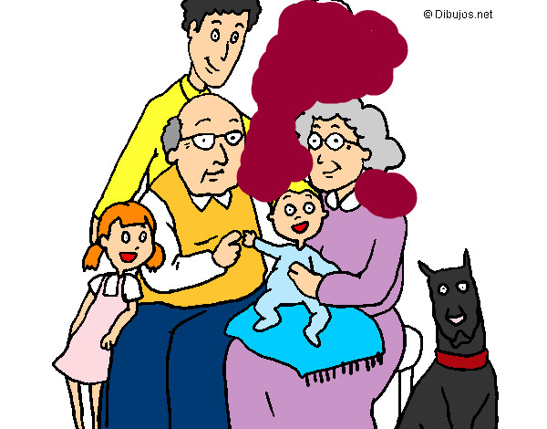 Dibujo Familia pintado por Claudia810