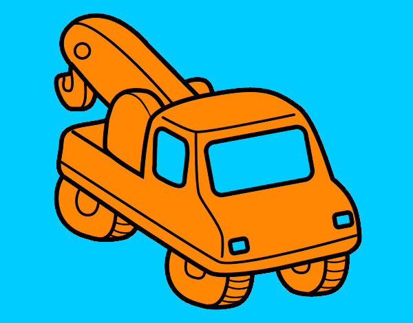 Dibujo Grúa de vehículos pintado por rodri08