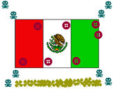 Dibujo México 1 pintado por valeria21