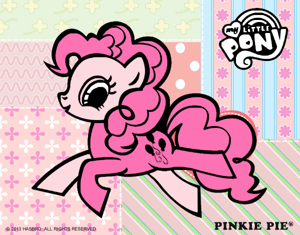 Dibujo Pinkie Pie pintado por Josii 