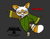 Dibujo Shifu pintado por bryan95