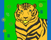 Dibujo Tigre 3 pintado por fffffffaby