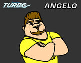 Dibujo Turbo - Angelo pintado por unpoeta