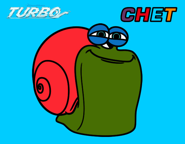 Dibujo Turbo - Chet pintado por fffffffaby