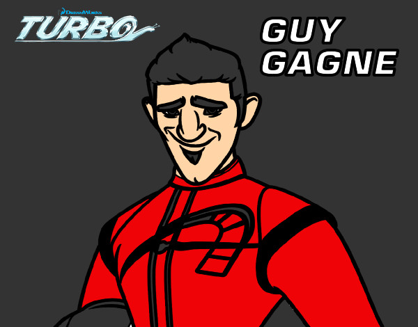 Dibujo Turbo - Guy Gagné pintado por unpoeta