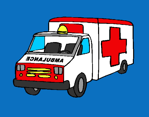 Dibujo Ambulancia pintado por MYKE