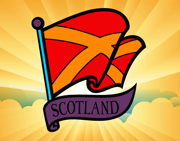 Dibujo Bandera de Escocia pintado por fernandotu