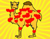 Dibujo Camello aburrido pintado por pedrodibuj