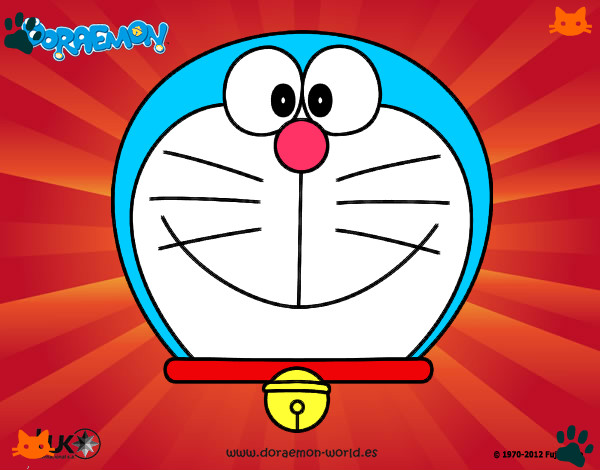 Dibujo Doraemon, el gato cósmico pintado por videl44