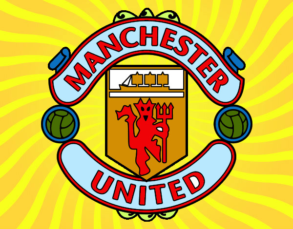 Dibujo Escudo del Manchester United pintado por morepali