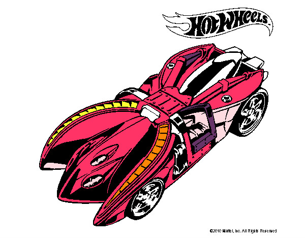 Dibujo Hot Wheels 7 pintado por Juan2007