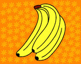 Dibujo Plátanos pintado por MYKE