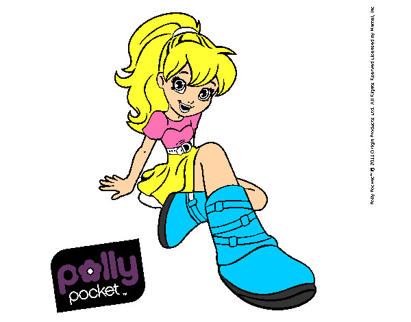 Dibujo Polly Pocket 9 pintado por karlitaCG