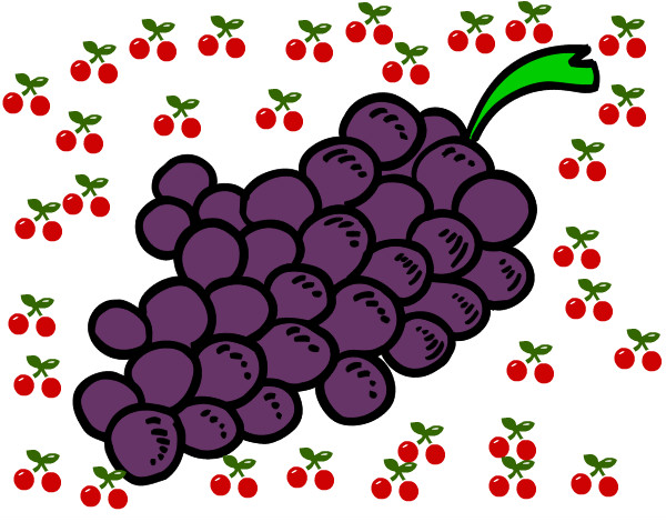 mmm ricas uvas 