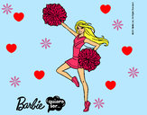 Dibujo Barbie animadora pintado por maria20