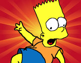 Dibujo Bart 2 pintado por superbea