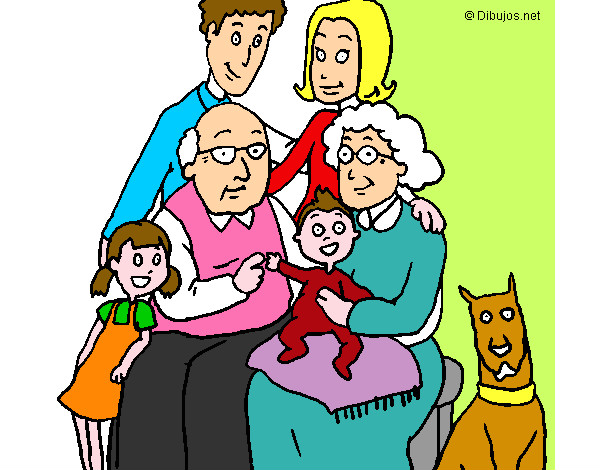 Dibujo Familia pintado por ramiro777