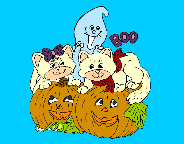 Dibujo Halloween pintado por Anita000