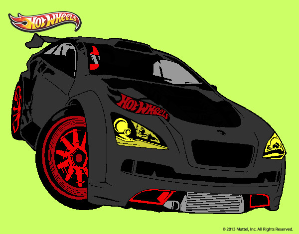 Dibujo Hot Wheels Megane Trophy pintado por Bracco18