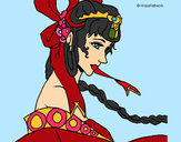 Dibujo Princesa china pintado por Osiris_199