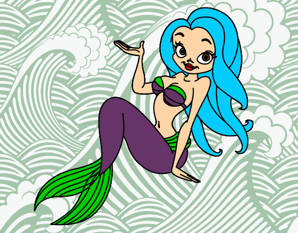 Dibujo Sirena sexy pintado por keyker 