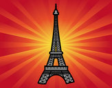Dibujo Torre Eiffel pintado por videl44