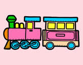 Dibujo Tren alegre pintado por joaquin-li