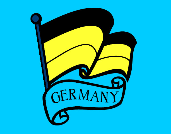 Dibujo Bandera de Alemania pintado por frayner3