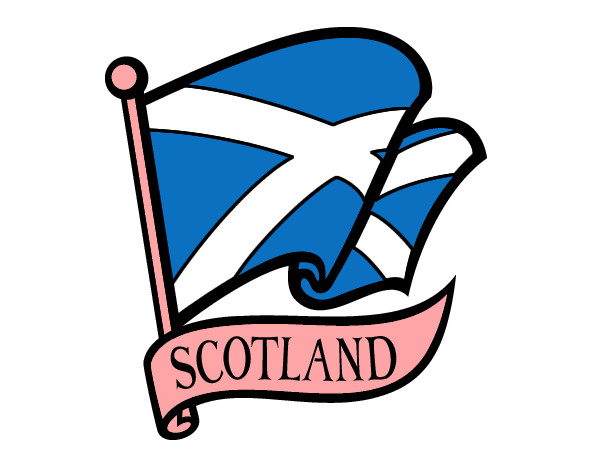 Dibujo Bandera de Escocia pintado por CARLYGUAY