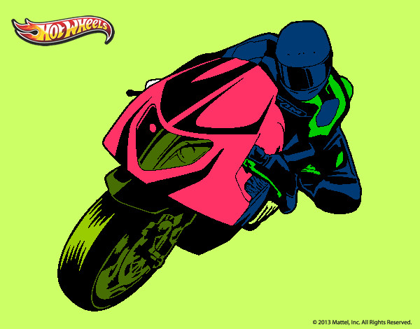 Dibujo Hot Wheels Ducati 1098R pintado por Osmi