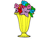 Dibujo Jarrón de flores 2a pintado por miryfurby