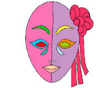 Dibujo Máscara italiana pintado por miryfurby
