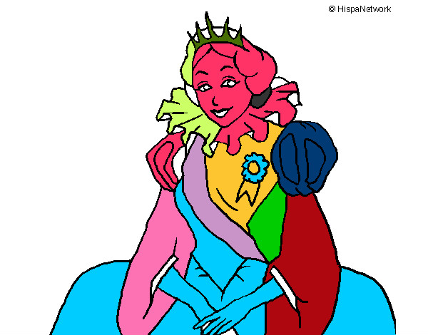 Dibujo Princesa real pintado por Bubalolz