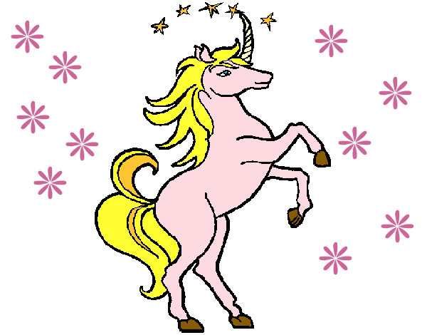 Dibujo Unicornio pintado por zelototoma
