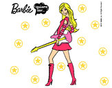 Dibujo Barbie la rockera pintado por emily-mia