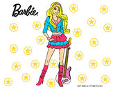 Dibujo Barbie rockera pintado por emily-mia