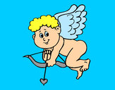 Dibujo Cupido 3 pintado por amalia
