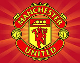 Dibujo Escudo del Manchester United pintado por blaya13